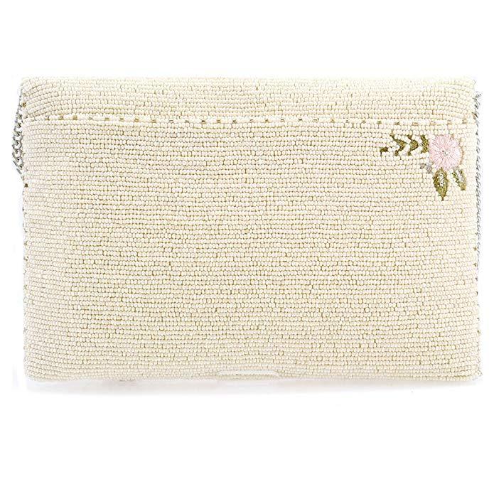 Happily Ever After Beaded Embroidered Handbag - The Persnickety Bride