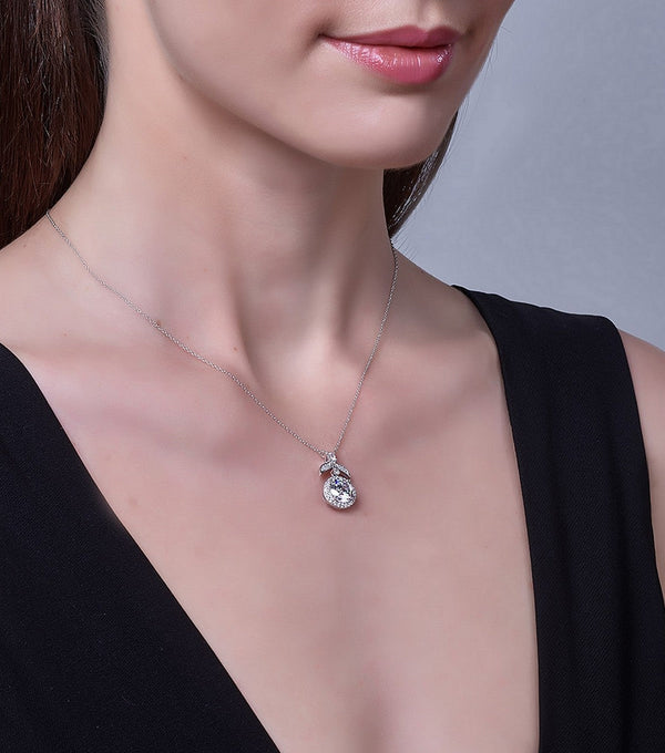 Hollywood Halo Pendant Necklace