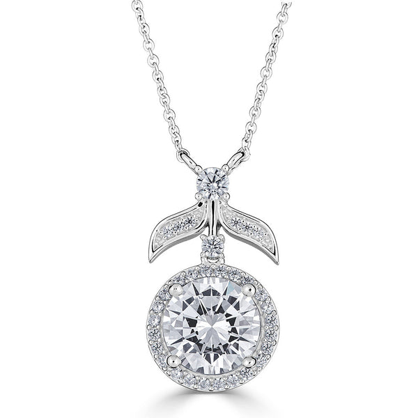 Hollywood Halo Pendant Necklace