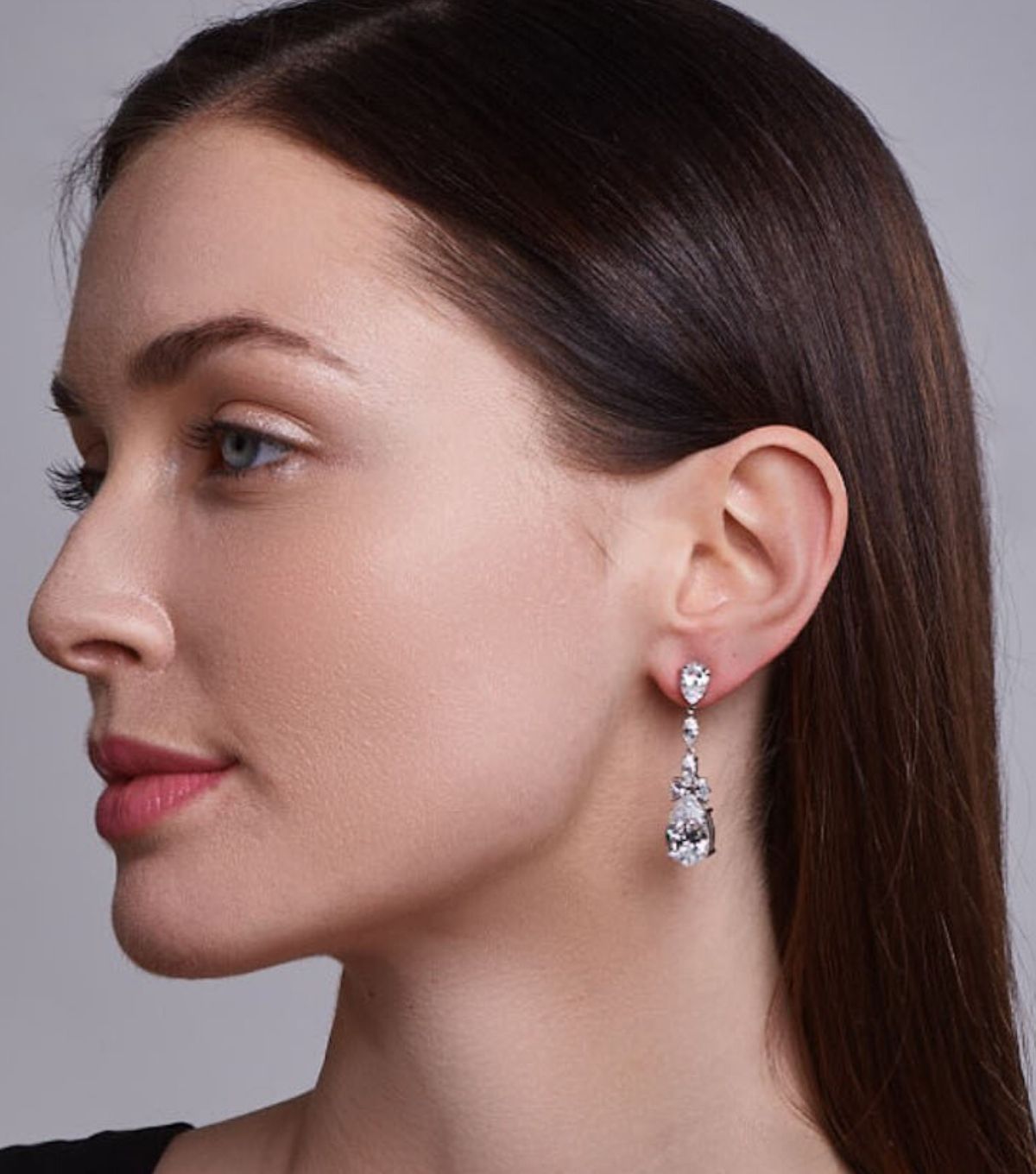Liz Long Drop Earrings