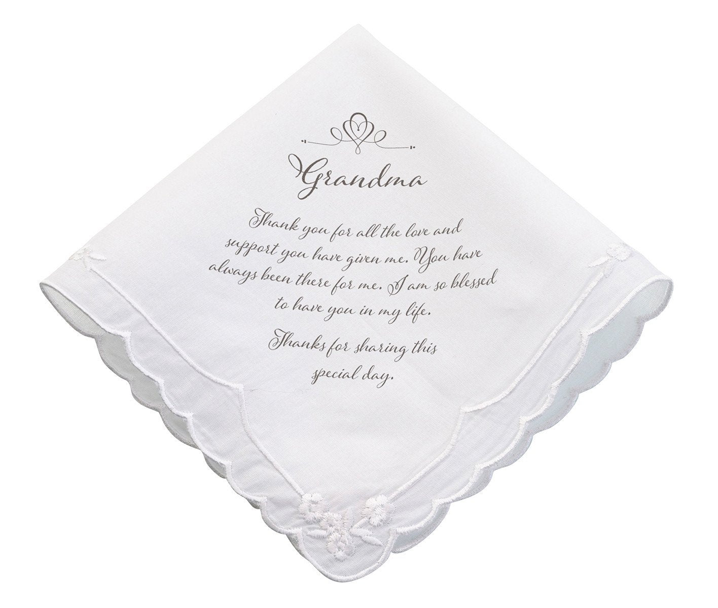 To Grandma Handkerchief - The Persnickety Bride