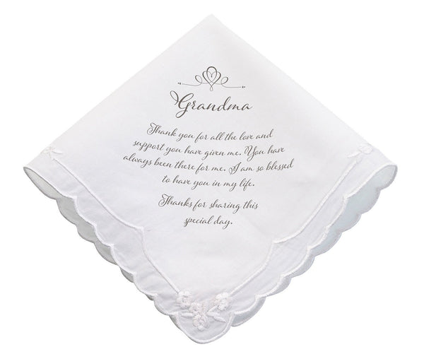 To Grandma Handkerchief - The Persnickety Bride