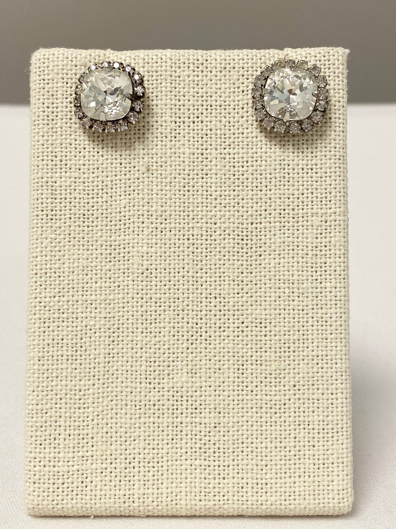 Vintage Collection: Gemstone Stud Earrings - The Persnickety Bride