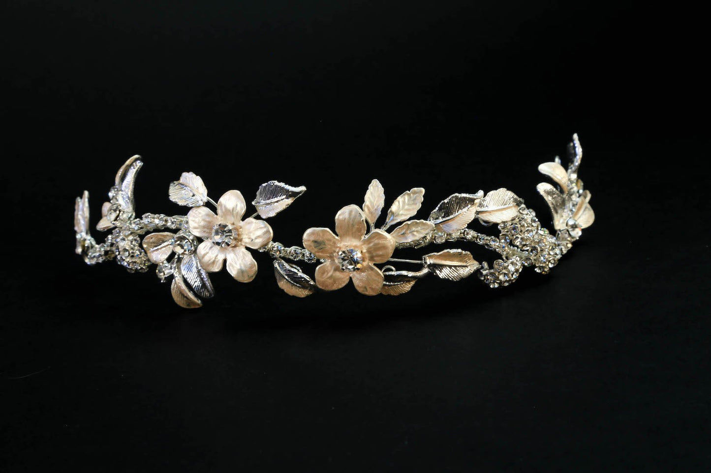 Blush Bouquet Headpiece - The Persnickety Bride