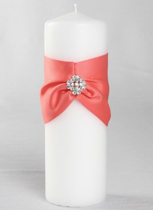 Garbo in Satin Unity Candle - The Persnickety Bride