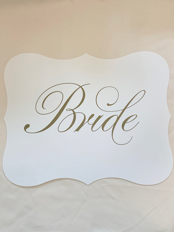 Unconditionally: Wedding Signage - The Persnickety Bride