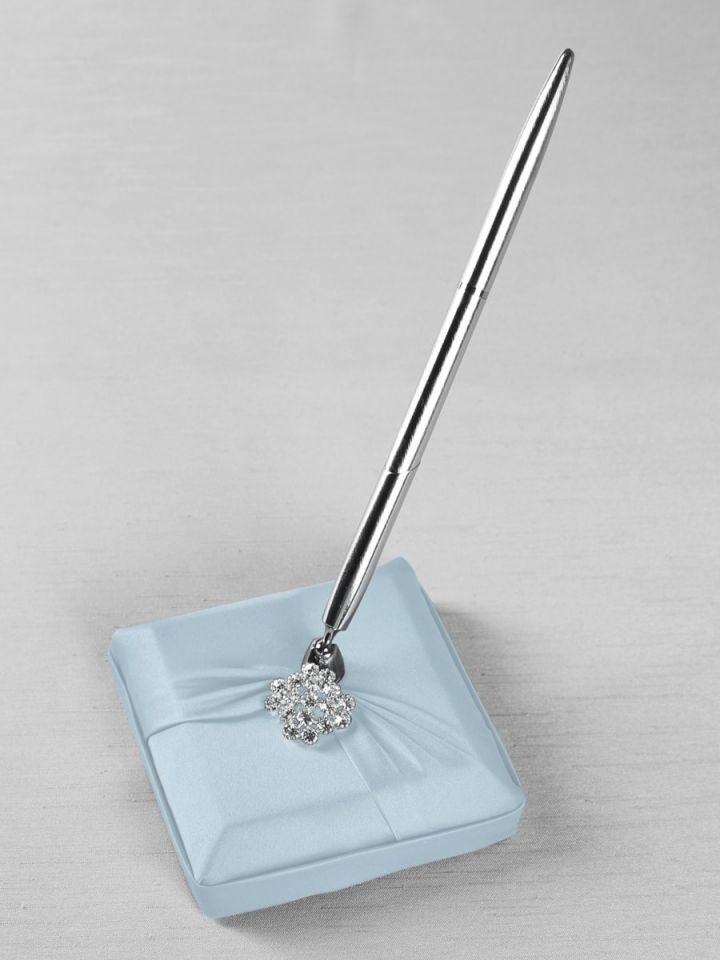 Garbo in Satin Pen Holder - The Persnickety Bride