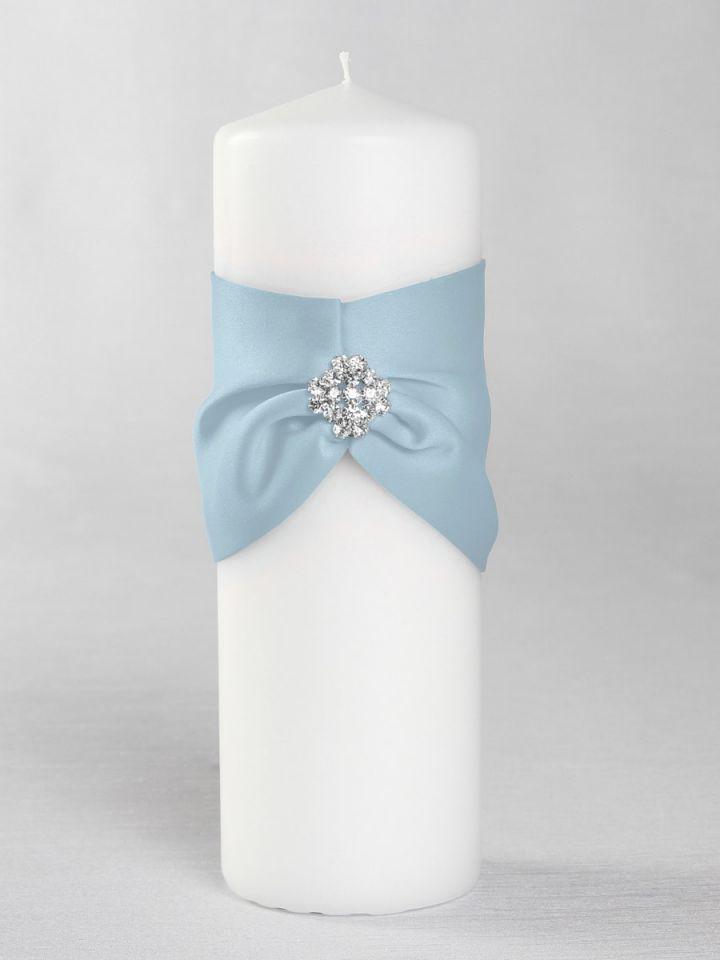 Garbo in Satin Unity Candle - The Persnickety Bride