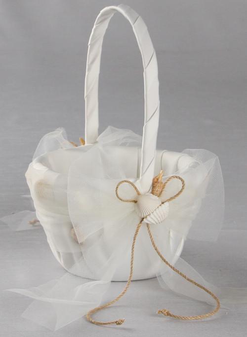 Seashore Flower Basket - The Persnickety Bride