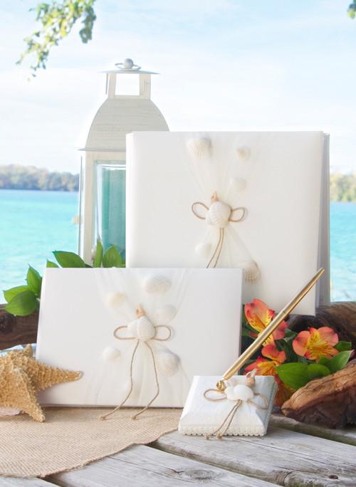 Seashore Guest Book - The Persnickety Bride