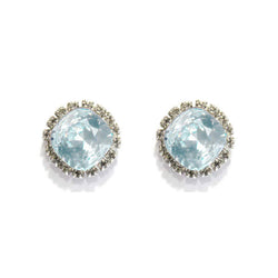 Vintage Gemstone Stud Earrings - The Persnickety Bride