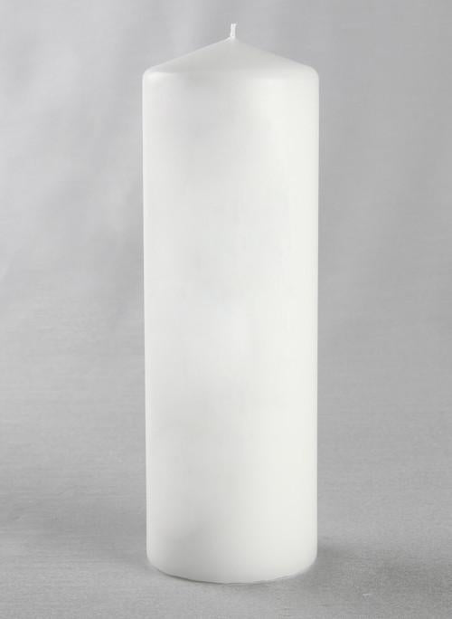 Plain Candle Pillar - The Persnickety Bride
