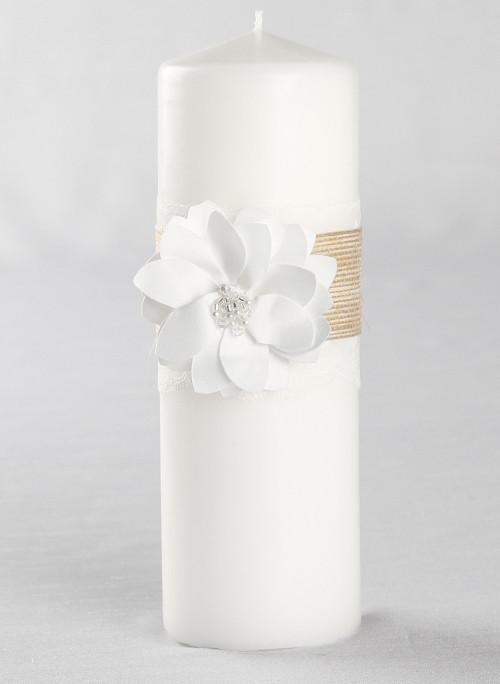 Rustic Garden Pillar - The Persnickety Bride