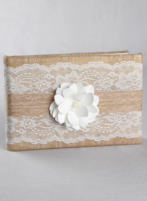 Rustic Garden Guest Book - The Persnickety Bride
